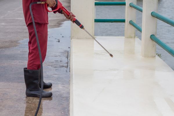 Industrial Concrete Cleaning in Shawnee